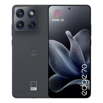 Išmanusis telefonas Motorola edge 70 — 6,7 colio (17 cm) OLED, Snapdragon 7 Gen 4, 8 GB RAM, 256 GB, Dual SIM, 5G, 4800 mAh, Pilka
