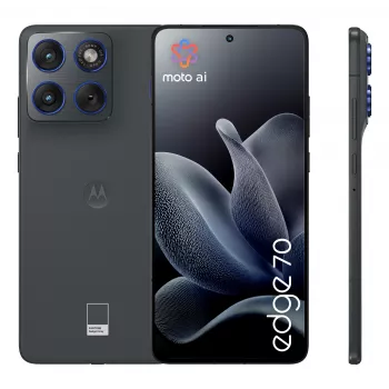 Išmanusis telefonas Motorola edge 70 — 6,7 colio (17 cm) OLED, Snapdragon 7 Gen 4, 8 GB RAM, 256 GB, Dual SIM, 5G, 4800 mAh, Pilka