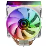 Mars Gaming MCPU-VR White CPU Heatsink Dual Infinity Mirror ARGB 4 HCT Heatpipes 180W TDP Ultra-quiet PWM 12cm Fan