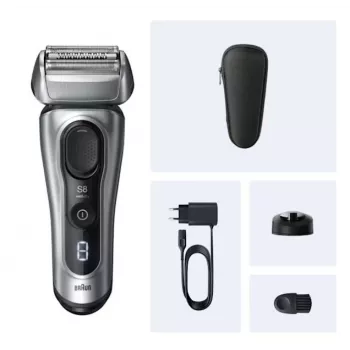 Elektrinis barzdaskutė BRAUN Series 8 8617S Wet&Dry SensoAdapt — folijinė barzdaskutė, belaidė, įkraunama