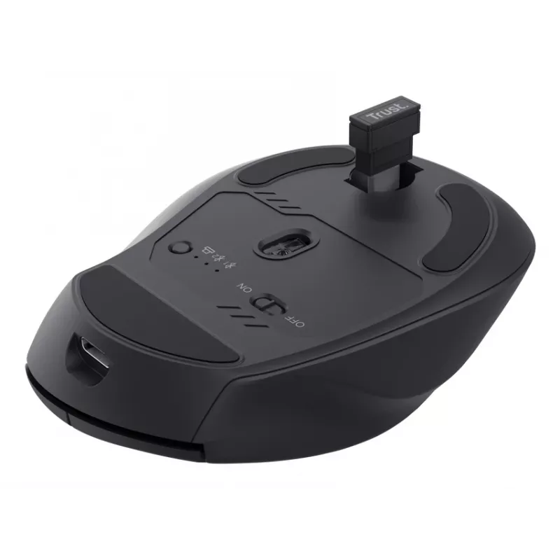 TRUST Niven dešiniarankė biuro belaidė pelė, RF + Bluetooth, 3200 DPI