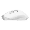Belaidė dešiniarankė biuro pelė TRUST Niven — RF + Bluetooth, 3200 DPI, 7 mygtukai, ratukas, balta