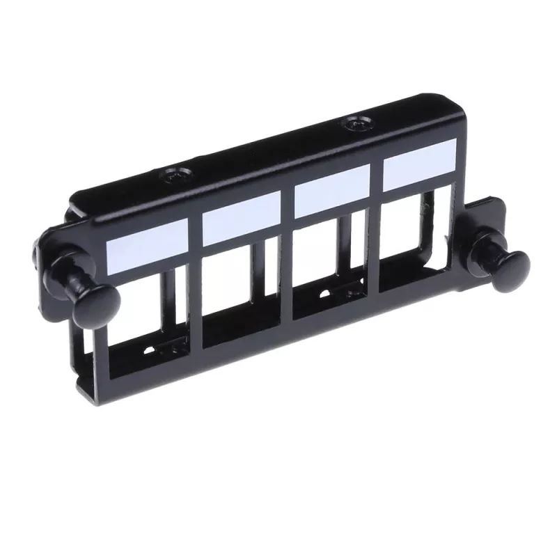 Adapteris ACT FA2057 4 keystone UTP, juodas