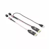 ACT DisplayPort į MTP/MPO adapterių rinkinys, skirtas pratęsti DisplayPort ryšį iki 8K@60Hz