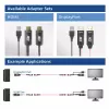 ACT DisplayPort į MTP/MPO adapterių rinkinys, skirtas pratęsti DisplayPort ryšį iki 8K@60Hz
