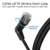 ACT DD1951 Cat6 U/FTP (STP) tinklo kabelis juodas 1,5 m su RJ-45 jungtimis, auksuotais kontaktais