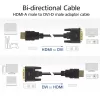 ACT AK3736 vaizdo kabelio adapteris 3 m HDMI Type A (Standard) DVI-D juoda