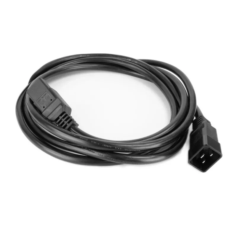 ACT maitinimo laidas C20–C21 IEC60320 juodas 3 m, 16 A, 250 V