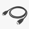 HDMI laidas ACT AK3872, HDMI Type A kištukas–kištukas, 1,5 m, HDMI 2.0, 18 Gbit/s, ARC, auksuoti kontaktai, juodas