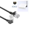 ACT DA4951 Cat6a U/FTP (STP) tinklo kabelis 1,5 m, RJ-45 į RJ-45, juodas, paauksuoti kontaktai