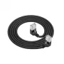 Tinklo kabelis ACT DA5903 Cat6a U/FTP (STP) 3 m, RJ-45 į RJ-45, auksuoti kontaktai, juodas