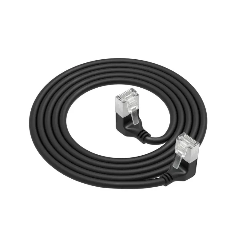 ACT Cat6a U/FTP (STP) tinklo kabelis DA5951 su RJ-45 į RJ-45, 1,5 m, juodas