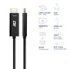 ACT HDMI Active Optical kabelis 70 m — Premium High Speed 4K v2.0, HDMI-A kištukas į HDMI-A kištuką, 18 Gbit/s, LSZH, juoda
