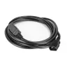 Maitinimo laidas ACT C14 į C21 IEC60320 juodas 3 m, 250 V 10 A