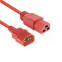 Maitinimo kabelis ACT C14 į C21 IEC60320 raudonas 2,5 m, 250 V 10 A