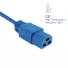 „ACT“ maitinimo laidas C14 į C21 IEC60320, mėlynas, 2 m, 250 V 10 A