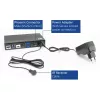 KVM jungiklis ACT 2 prievadų USB-C/HDMI 4K@60Hz AC7922 su USB klaviatūra/pele, HDMI vaizdu, 100 W PD