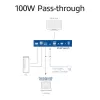 KVM jungiklis ACT 2 prievadų USB-C/HDMI 4K@60Hz AC7922 su USB klaviatūra/pele, HDMI vaizdu, 100 W PD