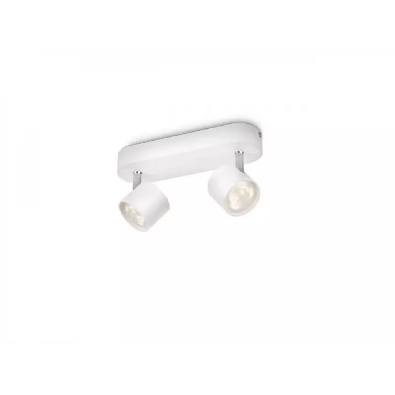 Lubinis / sieninis prožektorius Philips Dimmable LED Star 2x 11,5 W, šilta balta, 2700 K, 10000 lm, IP20