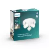 Lubinis/sieninis prožektorius Philips Dimmable LED Star 3x 16,5 W, 2700 K, 1500 lm, IP20, balta
