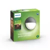 Lauko sieninis šviestuvas Philips myGarden Capricorn 5,5 W LED antracito, aliuminio korpusas, stacionari lemputė, 214×78×214 mm