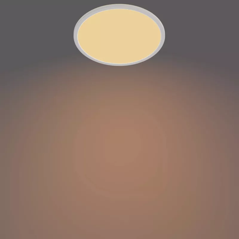 Lubinis šviestuvas Philips Functional Super plonas 18 W LED, apvalus, baltas, nekeičiama lemputė, 220–240 V