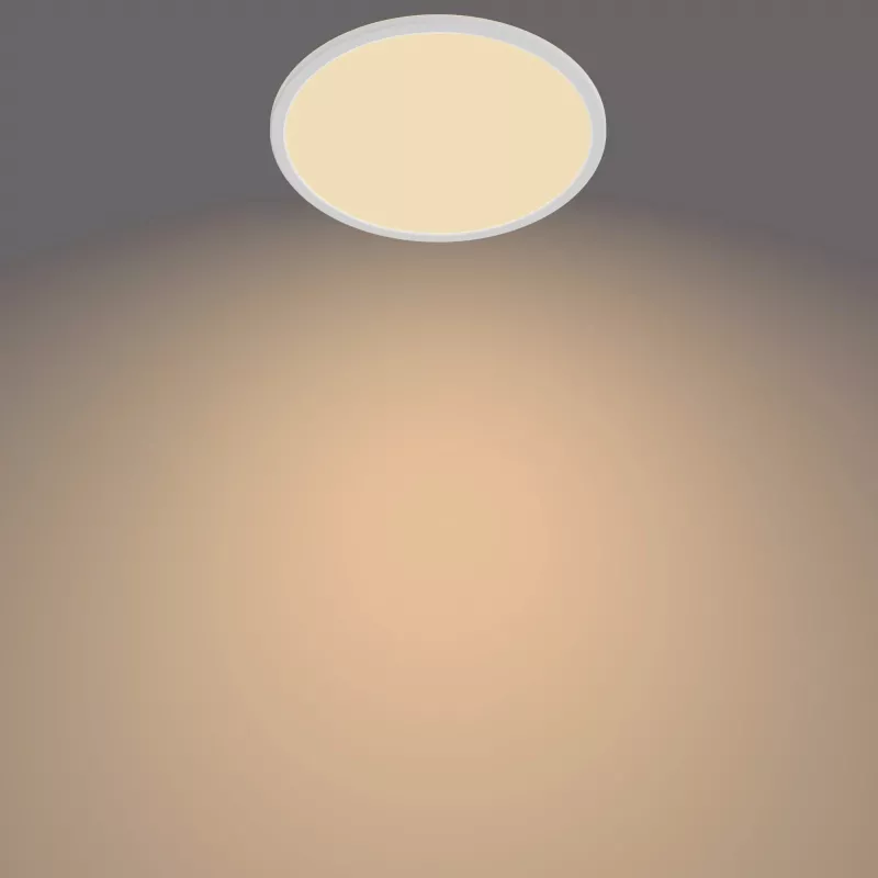 Lubinis šviestuvas Philips Functional Super plonas 18 W LED, apvalus, baltas, nekeičiama lemputė, 220–240 V