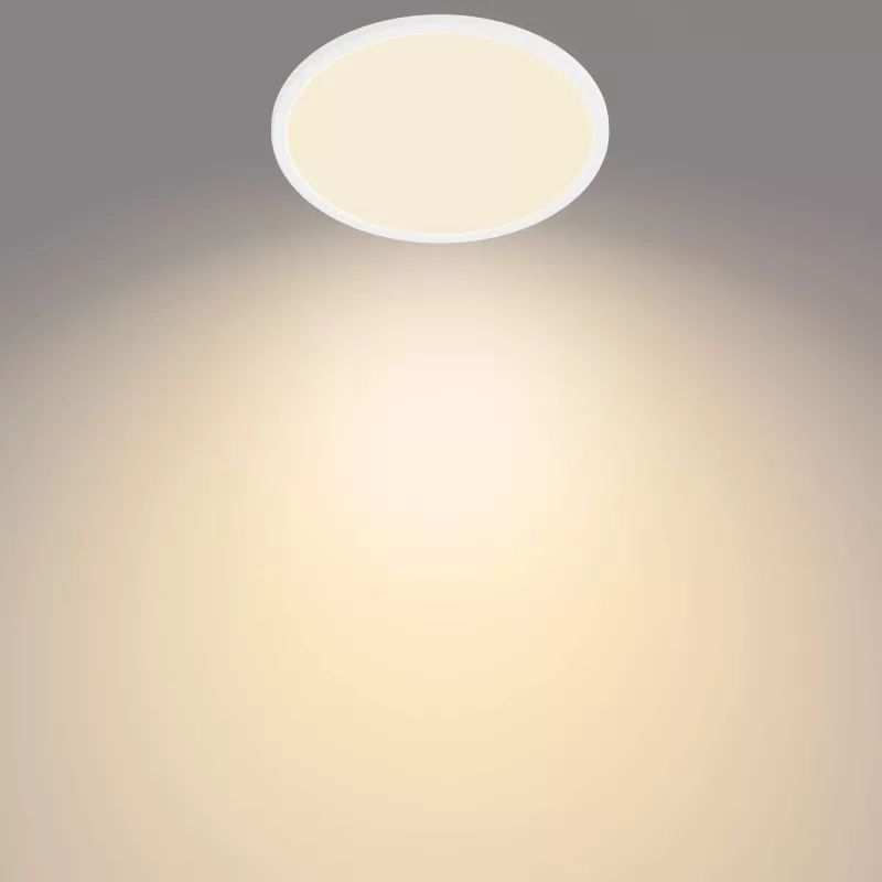 Lubinis šviestuvas Philips Functional Super plonas 18 W LED, apvalus, baltas, nekeičiama lemputė, 220–240 V