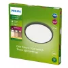 Philips Superslim lubinis šviestuvas 15W, juodas, metalas, plastikas, IP54, terasa, sodas, II, šiuolaikiškas