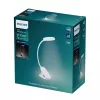 Philips Functional Forys Clip Desk Light, Balta, Plastikas, Bedroom, Living room, Office, Contemporary, IP20, III