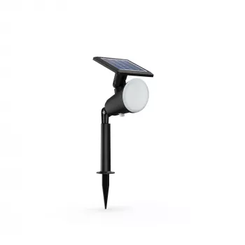 Philips Jivix Ground Spots/Spike 1.4W, išorinis stovas/stulpelis apšvietimui, juoda, plastikinis, IP44, terasa, sodas, III