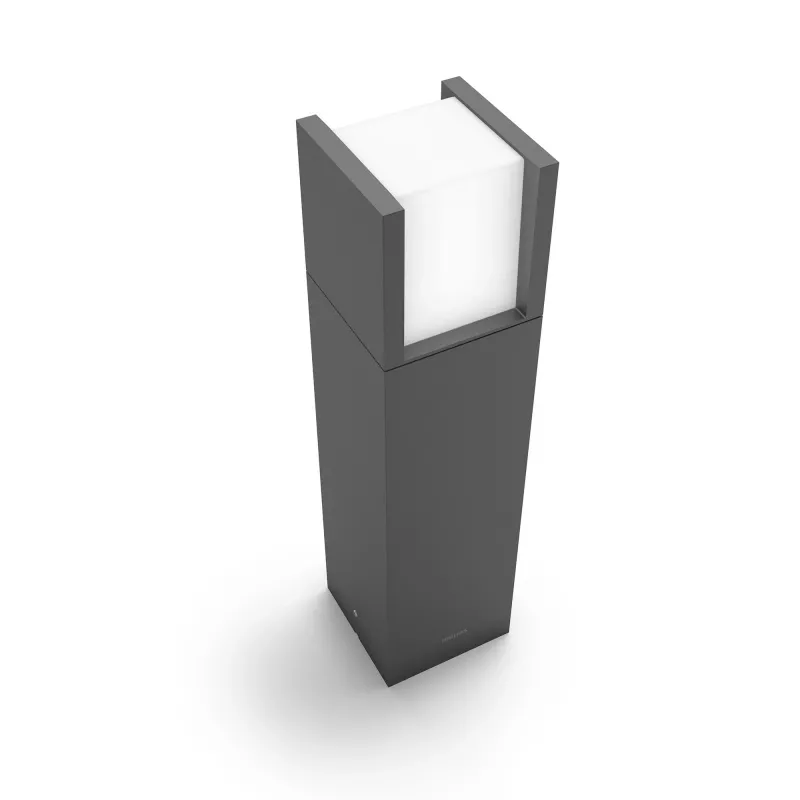 Lauko stulpinis / tako šviestuvas „Philips Arbour“ 3,8 W LED antracitinis, 220–240 V, metalinis korpusas