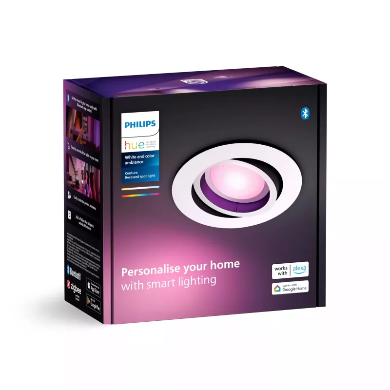 Philips Hue White and colour ambience Centura įleidžiamas prožektorius