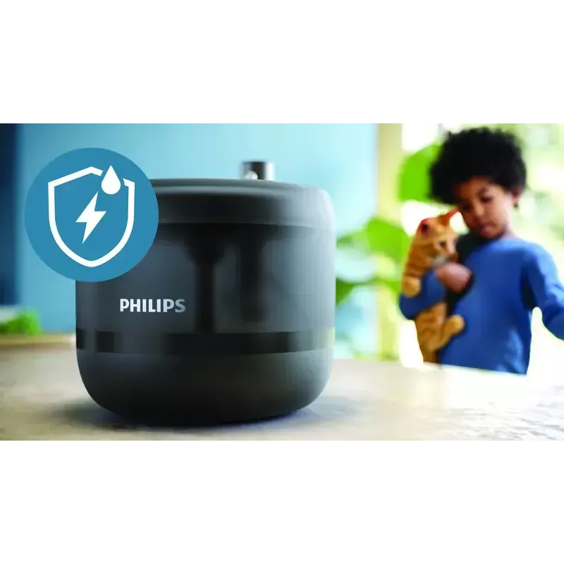 Automatinė gyvūnų vandens fontanėlė Philips 3000 Series PAW3210/02, 2,2 l, USB/AC, juoda, plastikas