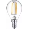 Philips Filament Candle Clear 40W P45 E14 x6, 4,3 W, 40 W, E14, 470 lm, 15000 val.