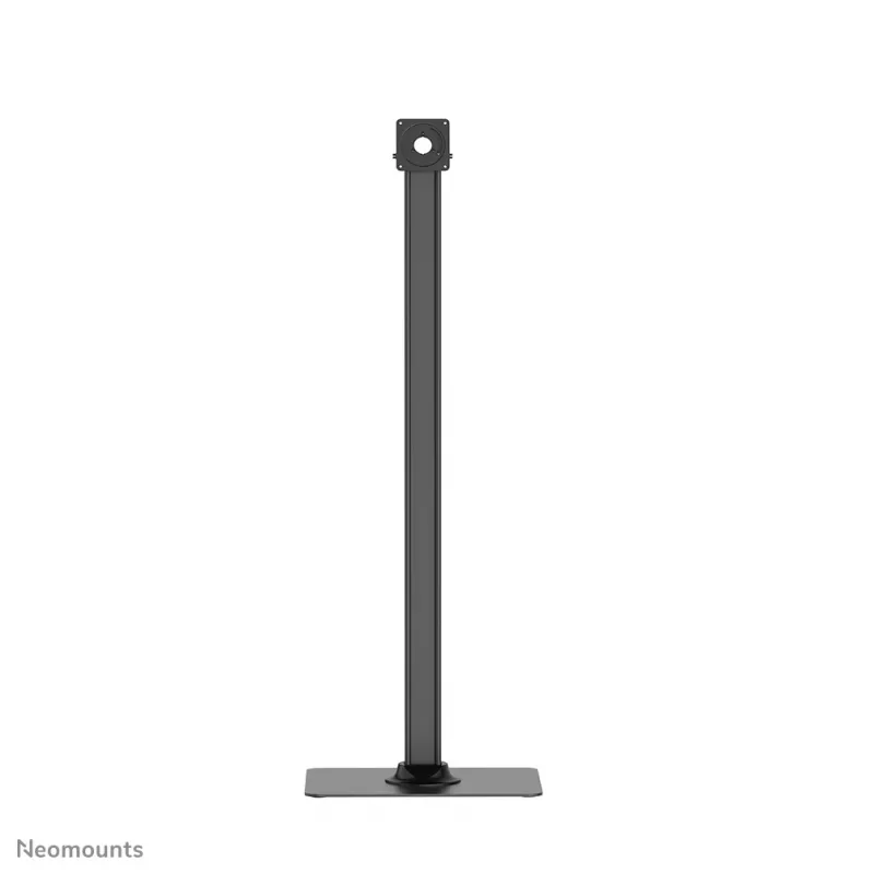 Planšetės grindų stovas Neomounts FL15-627BL1 — universalus, užrakinamas, maks. apkrova 3 kg, juodas