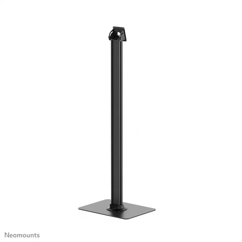 Planšetės grindų stovas Neomounts FL15-627BL1 — universalus, užrakinamas, maks. apkrova 3 kg, juodas