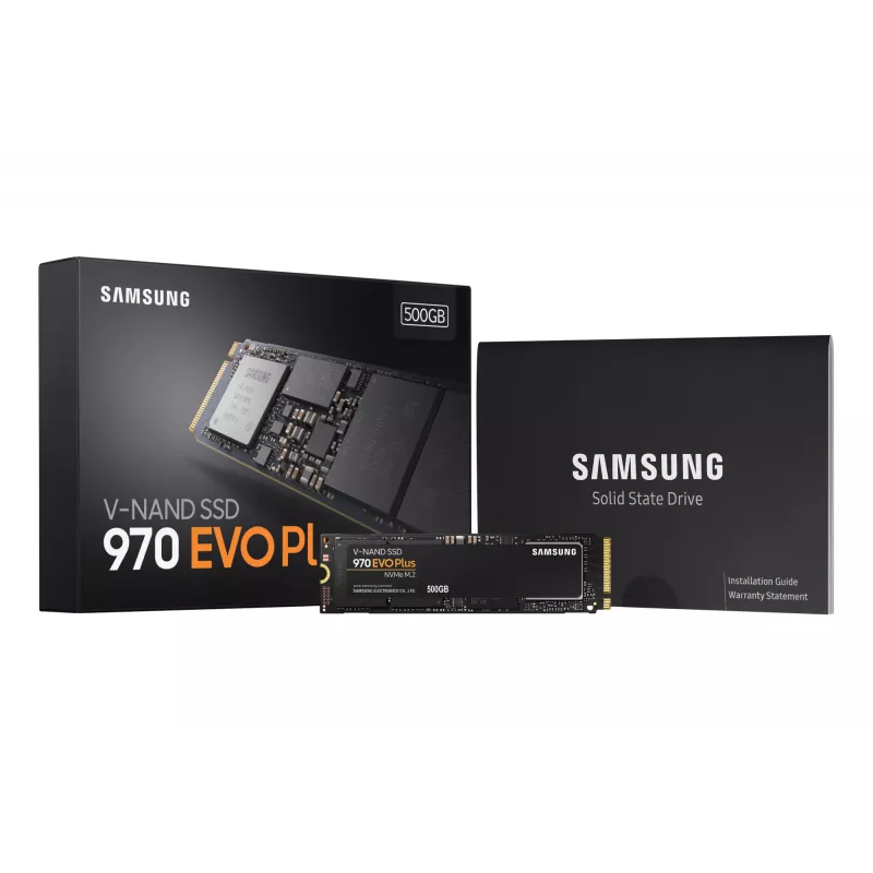 Samsung 970 EVO Plus 500 GB M.2 PCI Express 3.0 NVMe V-NAND MLC