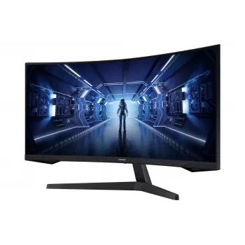Samsung G55T kompiuterio monitorius 86,4 cm (34 coliai) 3440 x 1440 pikseliai UltraWide Quad HD LED juodas