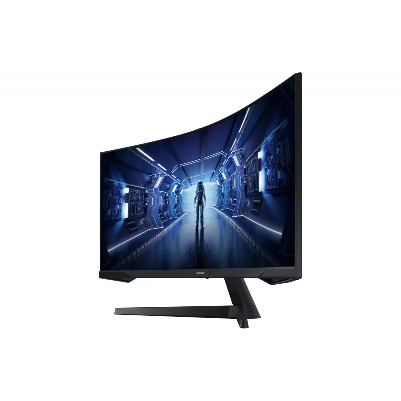 Samsung G55T kompiuterio monitorius 86,4 cm (34 coliai) 3440 x 1440 pikseliai UltraWide Quad HD LED juodas