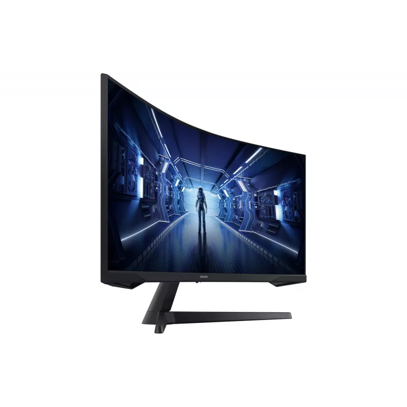Samsung G55T kompiuterio monitorius 86,4 cm (34 coliai) 3440 x 1440 pikseliai UltraWide Quad HD LED juodas