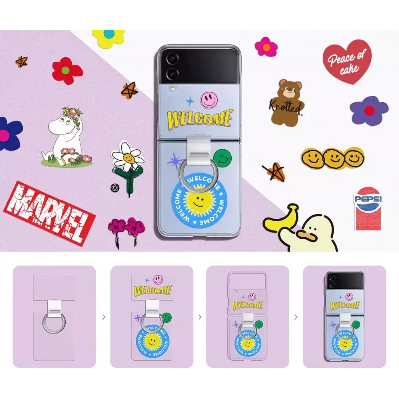 Samsung EF-OF721CTEGWW mobiliojo telefono dėklas Skaidrus