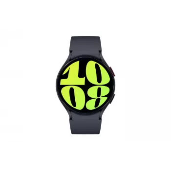 Išmanusis laikrodis Samsung Galaxy Watch6 44 mm, grafito spalvos, 425 mAh, jutiklinis ekranas, aliuminio korpusas, Bluetooth, atsparus vandeniui iki 50 m
