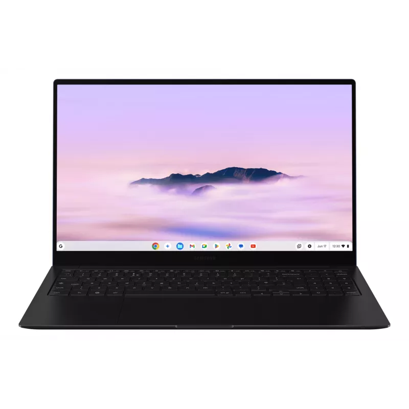 Samsung XE550XGAA-EXP Intel® Core™ i3 100U Nešiojamasis kompiuteris 39,6 cm (15,6 colio) Full HD 8 GB LPDDR5x-SDRAM 256 GB eUFS Wi-Fi 6E (802.11ax) ChromeOS Mėlynas