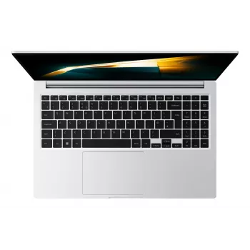 Samsung Galaxy Book4 NP754XGK-KS2FR nešiojamasis kompiuteris Intel Core 7 150U 39,6 cm (15,6 colio) Full HD 16 GB LPDDR4x-SDRAM 512 GB SSD Wi-Fi 6 (802.11ax) Windows 11 Pro Prancūziška Sidabrinė
