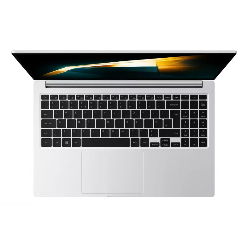 Samsung Galaxy Book4 NP754XGK-KS2FR nešiojamasis kompiuteris Intel Core 7 150U 39,6 cm (15,6 colio) Full HD 16 GB LPDDR4x-SDRAM 512 GB SSD Wi-Fi 6 (802.11ax) Windows 11 Pro Prancūziška Sidabrinė