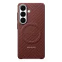 Samsung M1 Carbon Magnet Coralred mobiliojo telefono dėklas 16 cm (6,3 col.) Dėklas Raudona