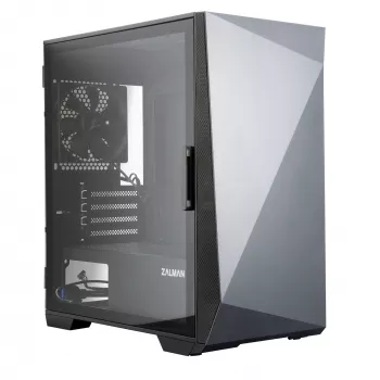 Zalman Z1 ICEBERG Juoda kompiuterio korpusas Mini Tower