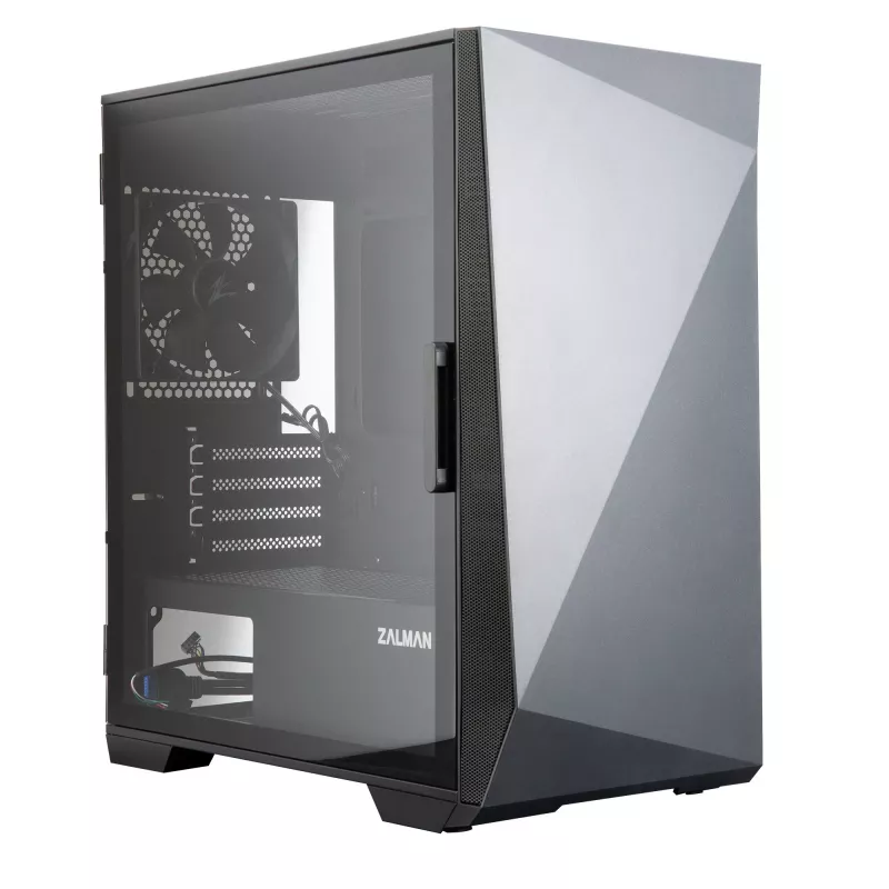 Zalman Z1 ICEBERG Juoda kompiuterio korpusas Mini Tower