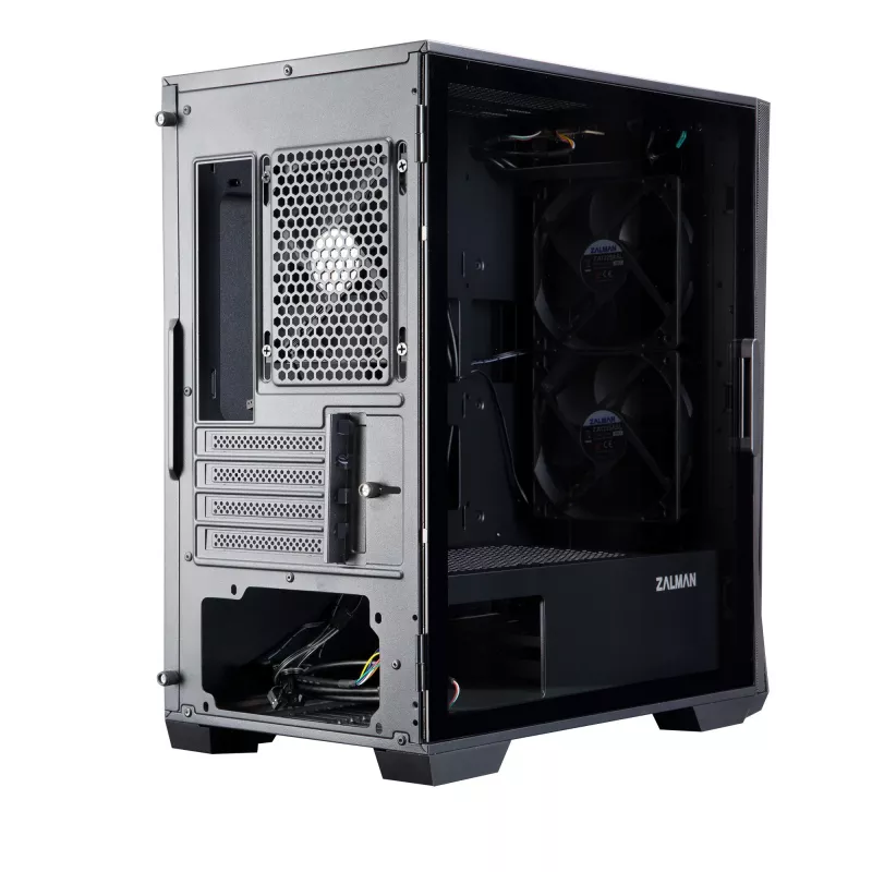 Zalman Z1 ICEBERG Juoda kompiuterio korpusas Mini Tower